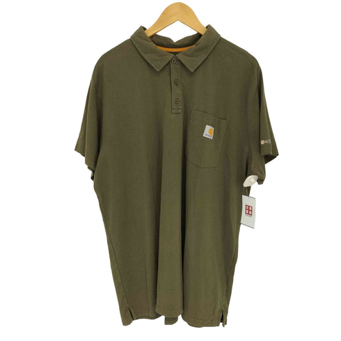 カーハート Carhartt FORCE COTTON DELMONT POCKET POLO T-SHIRT メンズ 2XL