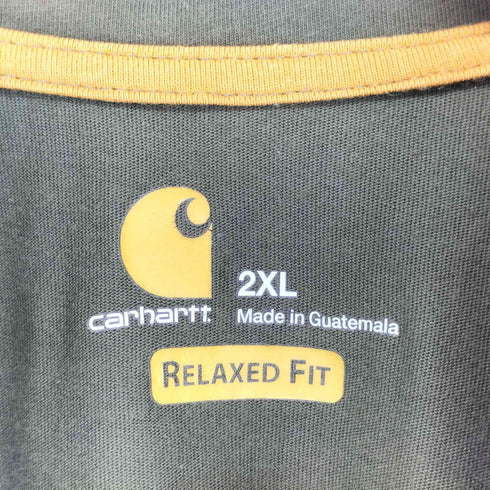 カーハート Carhartt FORCE COTTON DELMONT POCKET POLO T-SHIRT メンズ 2XL
