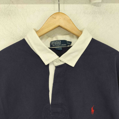 ポロバイラルフローレン Polo by RALPH LAUREN ポニー刺繍 L/S ラガーシャツ メンズ XXL