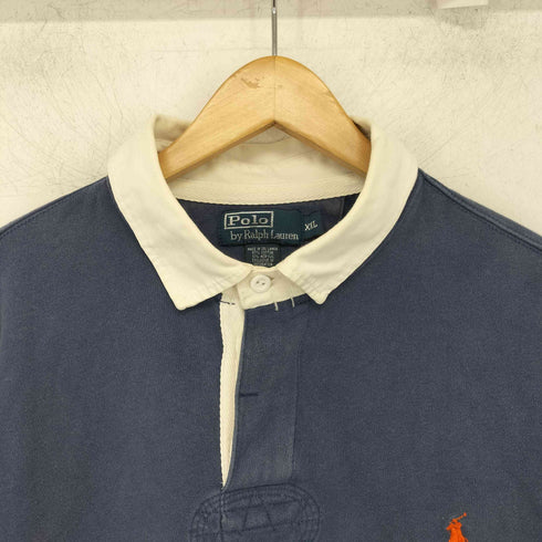 ポロバイラルフローレン Polo by RALPH LAUREN ポニー刺繍 L/S ラガーシャツ メンズ XXL
