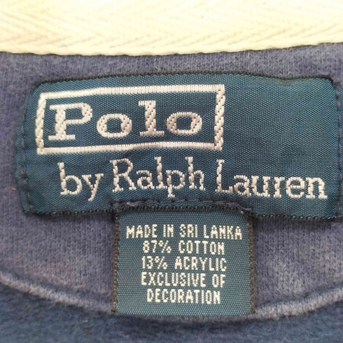 ポロバイラルフローレン Polo by RALPH LAUREN ポニー刺繍 L/S ラガーシャツ メンズ XXL