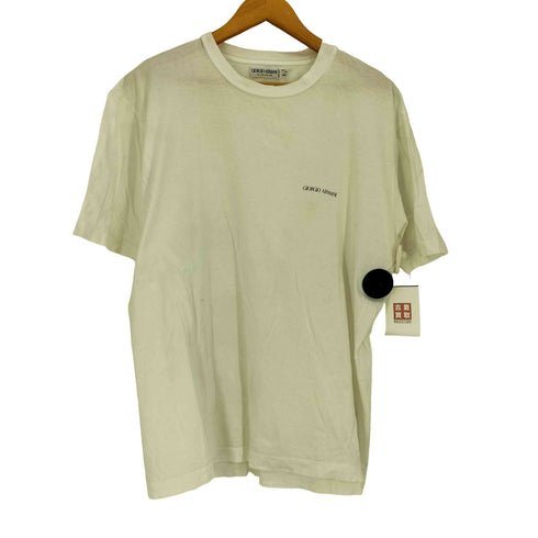 ジョルジオアルマーニ Giorgio Armani LE COLLEZIONI ロゴ Tシャツ メンズ import:S