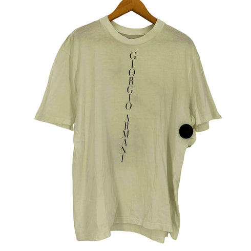 ジョルジオアルマーニ Giorgio Armani LE COLLEZIONI ロゴ Tシャツ メンズ import:M