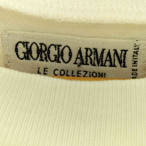 ジョルジオアルマーニ Giorgio Armani LE COLLEZIONI ロゴ Tシャツ メンズ import:M