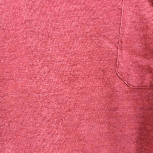 サルヴァトーレフェラガモ Salvatore Ferragamo イタリア製 リネン シルク ブランク ポケットTシャツ メンズ