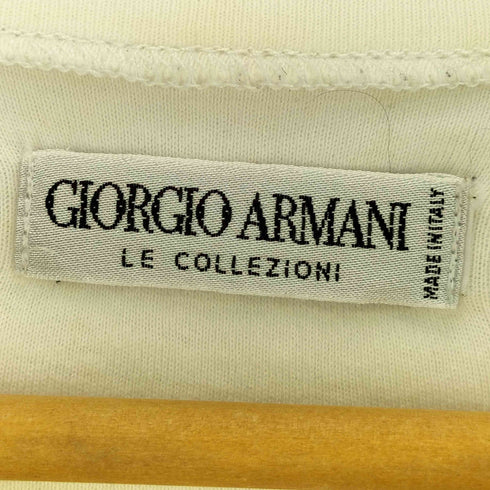 ジョルジオアルマーニ Giorgio Armani LE COLLEZIONI ロゴ Vネック Tシャツ メンズ
