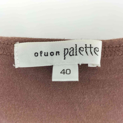 ofuon palette ラインストーン加工 クラウンモチーフ レースデザイン タンクトップ レディース JPN:40
