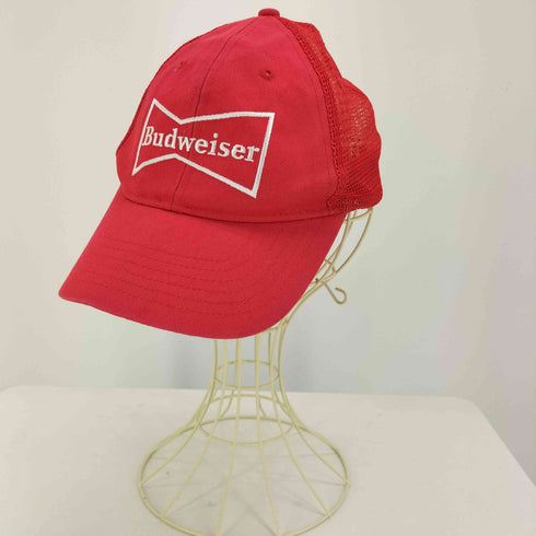バドワイザー Budweiser 企業ロゴ メッシュ 6パネル キャップ メンズ