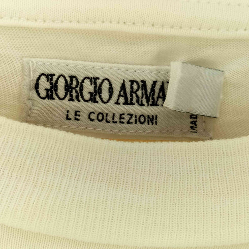 ジョルジオアルマーニ Giorgio Armani ロゴ クルーネックTシャツ メンズ import:S