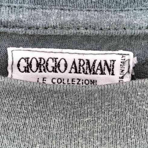 ジョルジオアルマーニ Giorgio Armani アームロゴ クルーネックTシャツ メンズ