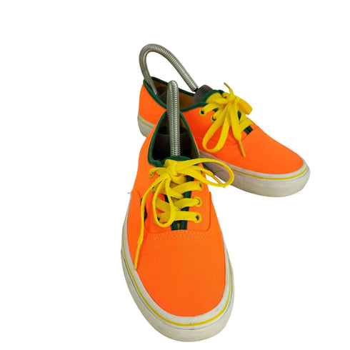 バンズ VANS authentic Brite Neon Orenge ローカットスニーカー レディース JPN:22.5