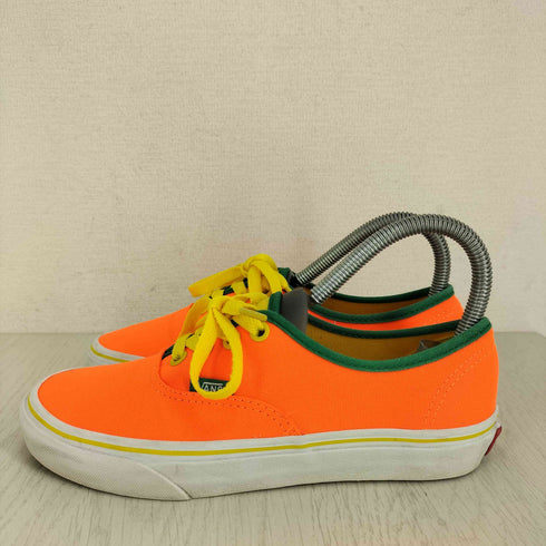 バンズ VANS authentic Brite Neon Orenge ローカットスニーカー レディース JPN:22.5
