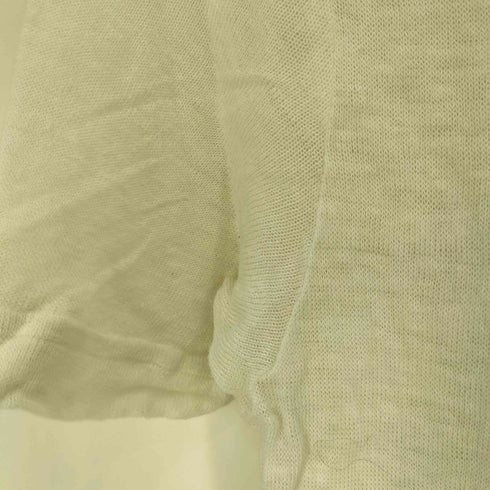 ジョルジオアルマーニ Giorgio Armani LE COLLEZIONI ロゴ刺繍 ポケット ニット Tシャツ メンズ import:M