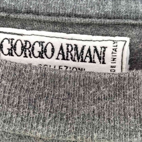 ジョルジオアルマーニ Giorgio Armani アームロゴ クルーネックTシャツ メンズ