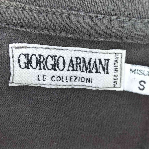 ジョルジオアルマーニ Giorgio Armani LE COLLEZIONI ロゴ Tシャツ メンズ import:S