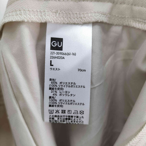 ジーユー GU タックワイドパンツ レディース JPN:L