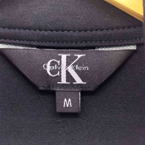 シーケーカルバンクライン ck Calvin Klein スタンドネック ジップアップ ブルゾン レディース import:M