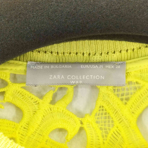 ザラ ZARA カットワーク タンクトップ レディース