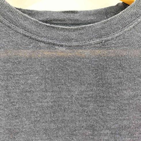 ジョルジオアルマーニ Giorgio Armani LE COLLEZIONI ロゴ刺繍 ポケット ニット Tシャツ メンズ import:M