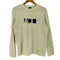 アルマーニジーンズ ARMANI JEANS フロッキープリント ロングスリーブ Tシャツ メンズ import:S