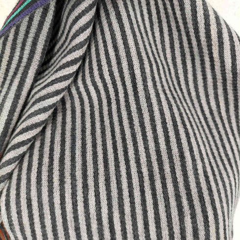 ポールスミス Paul Smith マルチカラー ストライプウールマフラー メンズ