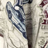 NEWPORT BLUE 総柄 オープンカラー シャツ メンズ import:XL