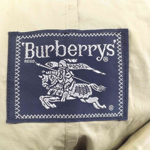バーバリーズ BURBERRYS 比翼ステンカラーコート メンズ