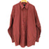 NON IRON インドネシア製 玉虫 レギュラーカラーシャツ メンズ 18 36/37 TALL