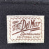 Del Mar Sportswear くるみボタン レオパード柄 切替 スウェットカーディガン メンズ