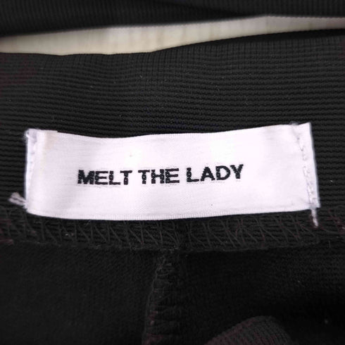 メルトザレディ Melt the lady ディープオープンファスナーパンツ レディース S