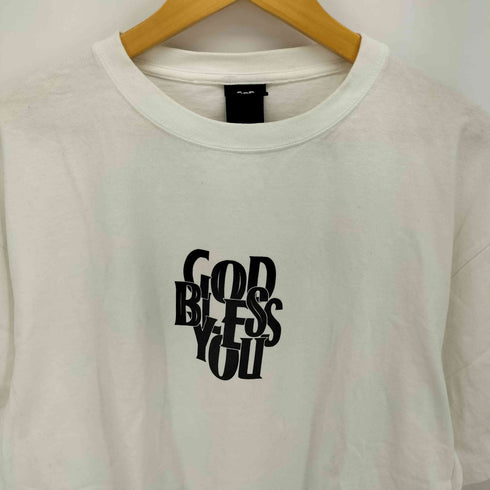イグザンプル EXAMPLE GOD BLESS YOU BOTTOM LOGO S/S TEE メンズ JPN:XXL