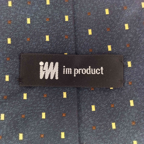 アイムプロダクトイッセイミヤケ im product ISSEY MIYAKE シルク100% 総柄ネクタイ メンズ