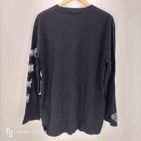 QOOZA キャラクタープリントロングTシャツ レディース