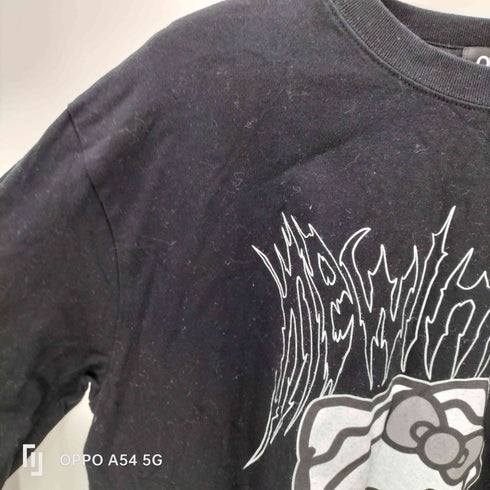 QOOZA キャラクタープリントロングTシャツ レディース