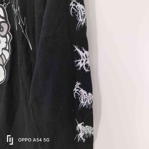 QOOZA キャラクタープリントロングTシャツ レディース