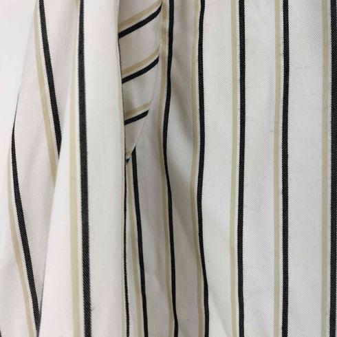 テンプテーション Temptation レーヨン混 ストライプ 開襟 L/S シャツ メンズ
