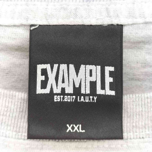 イグザンプル EXAMPLE ENEMY IS L/S TEE メンズ JPN:XXL