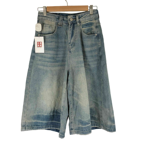 FASHION DENIM クロップド デニムパンツ レディース JPN:S