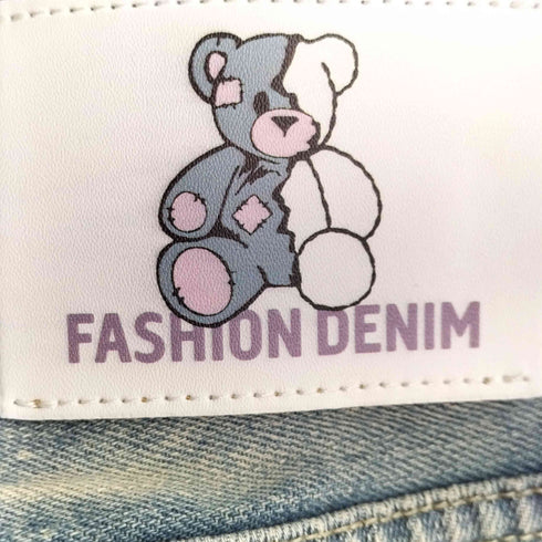 FASHION DENIM クロップド デニムパンツ レディース JPN:S