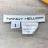 NANCY HELLER USA製 リネン ジップアップ 比翼 ブルゾン メンズ JPN:1