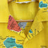 ISLANDER 90s USA製 地図プリント オープンカラーシャツ アロハシャツ メンズ import:M
