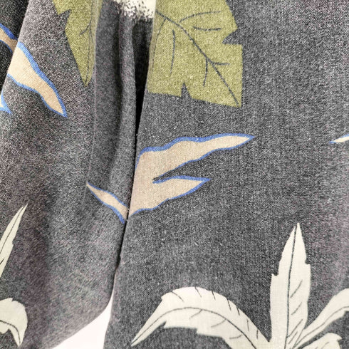 USA製 BAJA ヤシの木 開襟 レーヨン S/S シャツ アロハシャツ メンズ import:L
