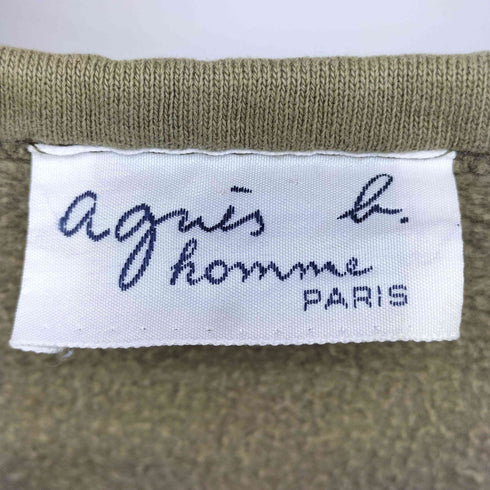 アニエスベーオム Agnes b.homme 80-90s 白タグ カーディガンプレッション スナップボタン カーディガン メンズ