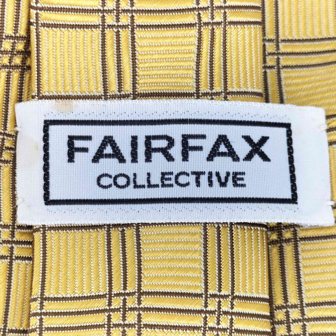 フェアファクス FAIRFAX シルク100 総柄 ネクタイ メンズ