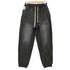 SUMWON 24SS Denim Jogger mit Einsätzen und Zugband ダブルニー ジョガーデニム メンズ
