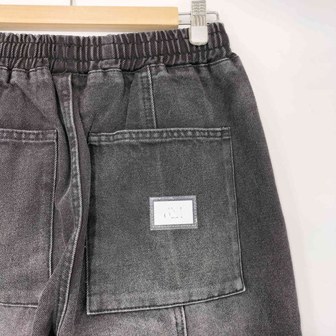 SUMWON 24SS Denim Jogger mit Einsätzen und Zugband ダブルニー ジョガーデニム メンズ