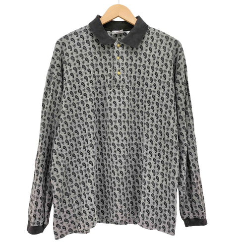 GLE BOY COMPANY BUGLE コットン L/S ポロ シャツ メンズ import:L