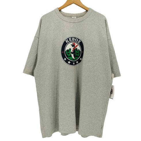ケボズ KEboz ペンギン ロゴ クルーネック S/S Tシャツ メンズ JPN:XL