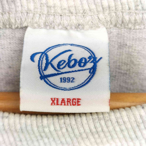 ケボズ KEboz ペンギン ロゴ クルーネック S/S Tシャツ メンズ JPN:XL