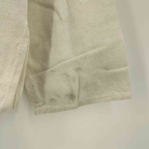 JASHU ネパール製 ウッドボタン コットン ヘンリーネック L/S シャツ メンズ import:L